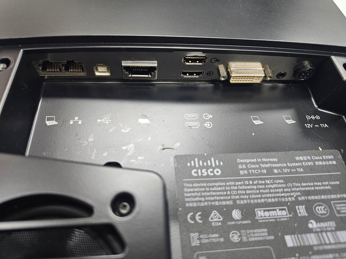 Cisco TelePresence System EX90 24-inch TTC7-19 800-35448-12 E0 Full HD Monitor