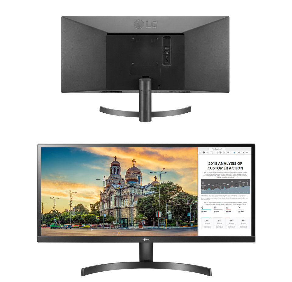 LG 29WK500-P 29WL500-B 29" Ultra WIde IPS Monitor 2560 x 1080 75Hz 5ms - No Stand