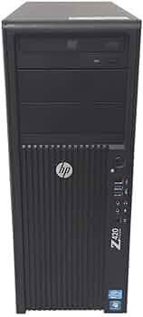 HP Z420 Workstation Tower Xeon E5-1620 8GB RAM 128GB SSD 500GB HDD W11 Quadro600