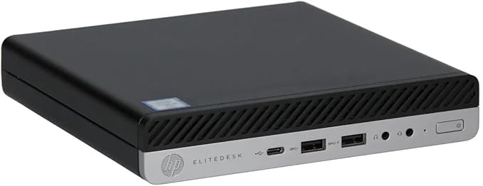 HP EliteDesk 800 G5 Desktop Mini PC i7-9700T @2.0 8GB RAM 256GB SSD Win 11 Wi-Fi
