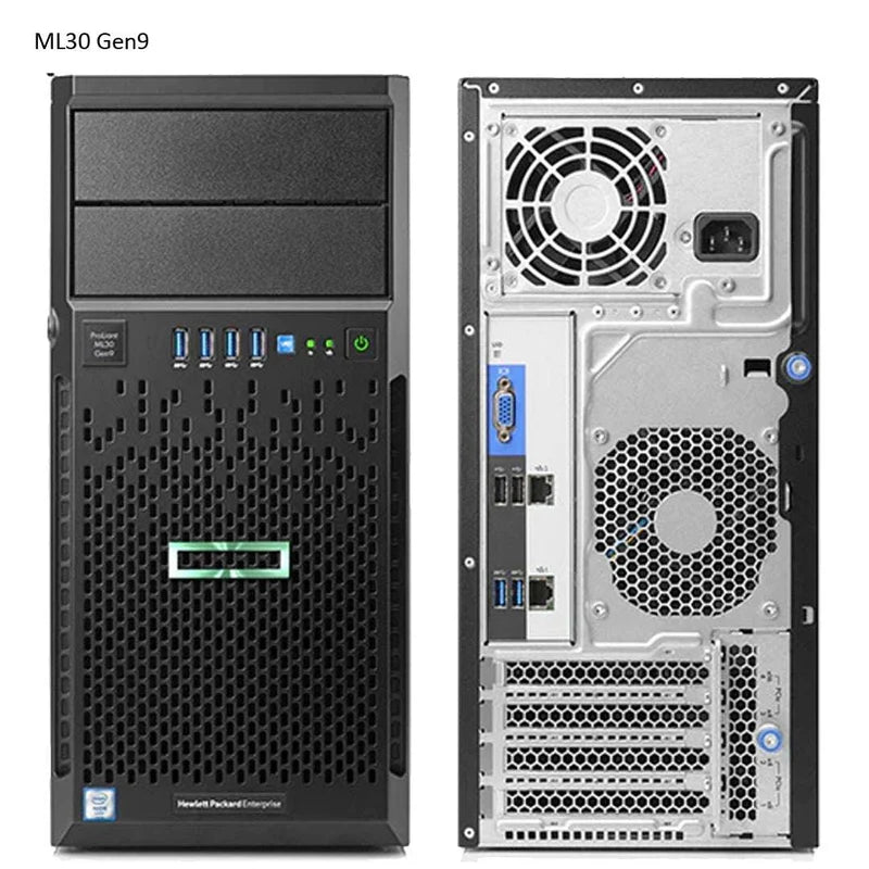 HP ProLiant ML30 Gen9 Tower Intel Xeon E3-1230 v6 CPU 16GB RAM 4x 1TB SATA HDD