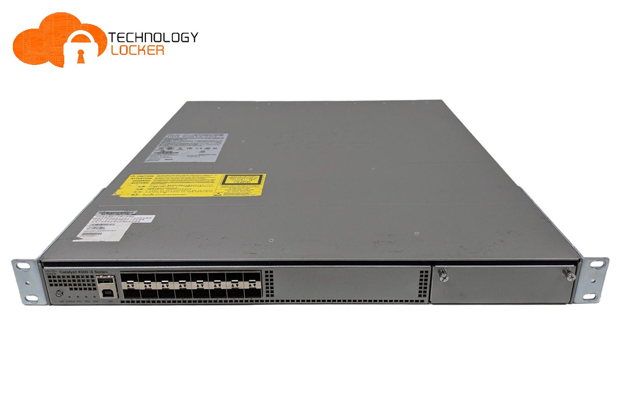 Cisco Catalyst 4500X Series WS-C4500X-16SFP+ Switch with Dual Power Supplies