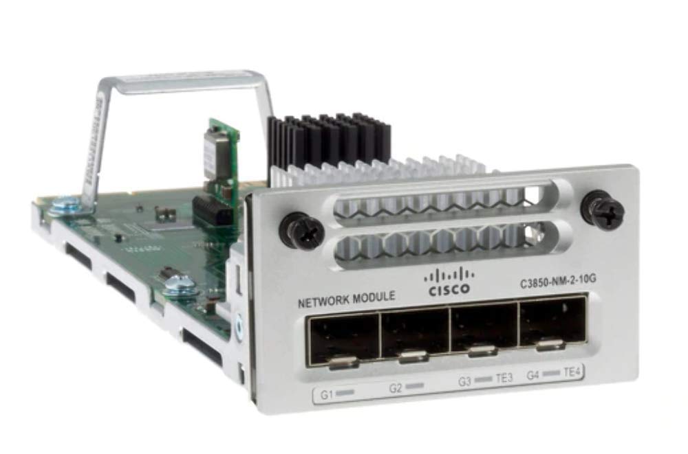 Cisco Catalyst WS-C3850-24P-E PoE Switch 2x PWR-C1-715WAC PSU C3850-NM-2-10G