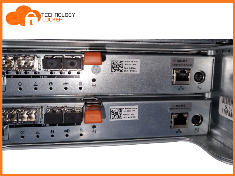 Dell PowerVault MD3600f 10x 4TB 7.2K 3.5" SAS HDD 2x 8Gb/s Storage Controller