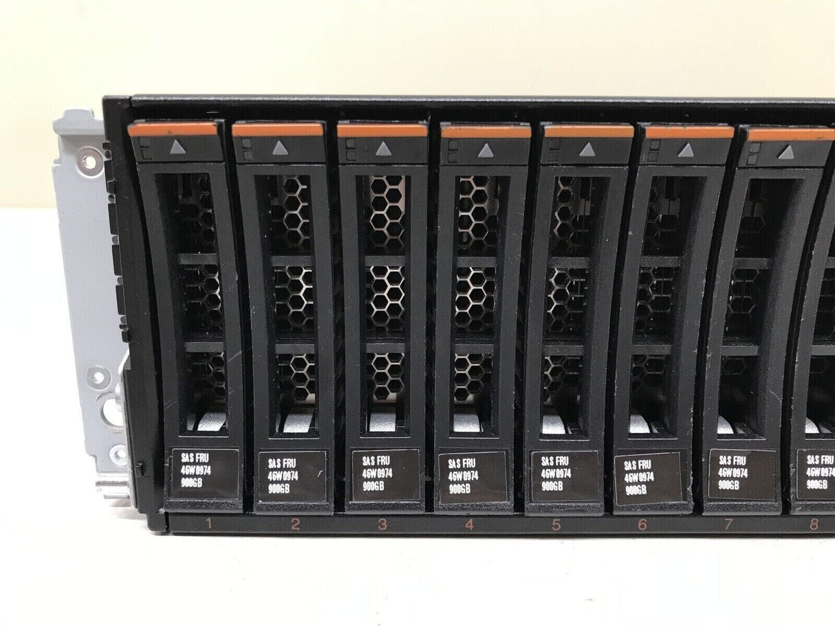 IBM EXP2524 1747-HC2 14.4TB 16 x 900GB 10K SAS 46W0974 Storage Array