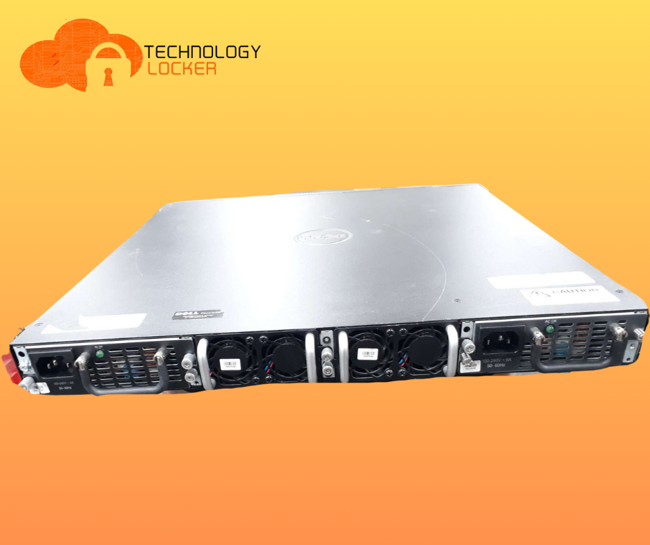 Dell Force10 S4810P-AC S4810 48-Port 10GbE & 4× 40G QSFP+ Switch With Dual AC PS