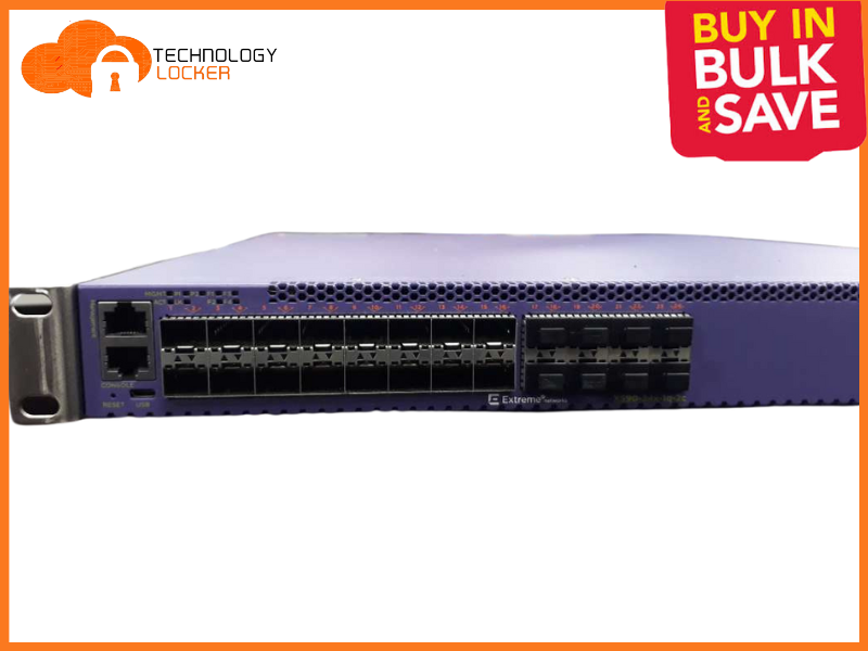 Extreme Networks X590-24x-1q-2c Switch 24x SFP+ 1x QSFP+ 10/40Gb 2x QSFP28 100Gb