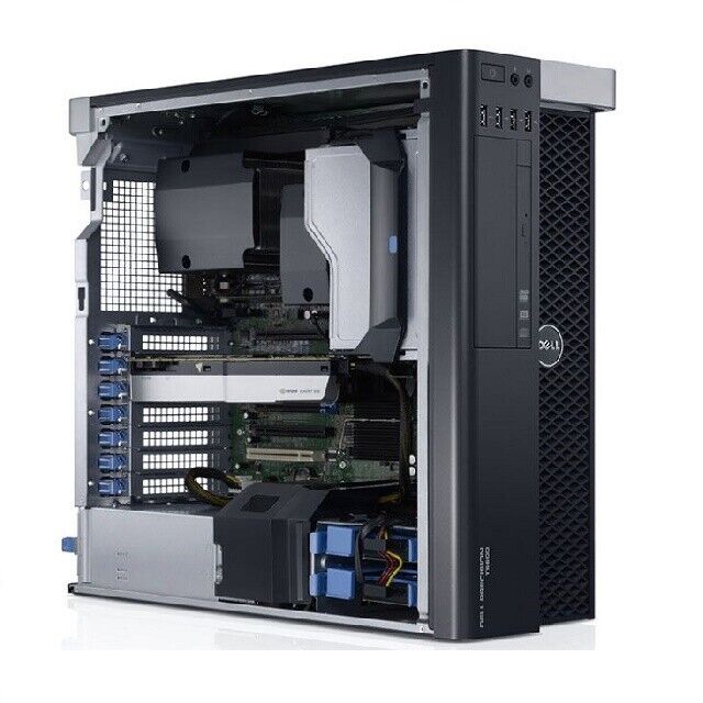 Dell Precision T5600 Tower E5-2630 16GB RAM 256GB SSD Win 10 Pro FirePro 3800
