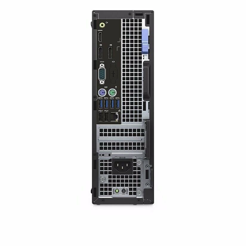 Dell OptiPlex 7050 SFF PC i5-7500 16GB RAM 256GB + 512GB SSD Radeon R7 450 Win 11