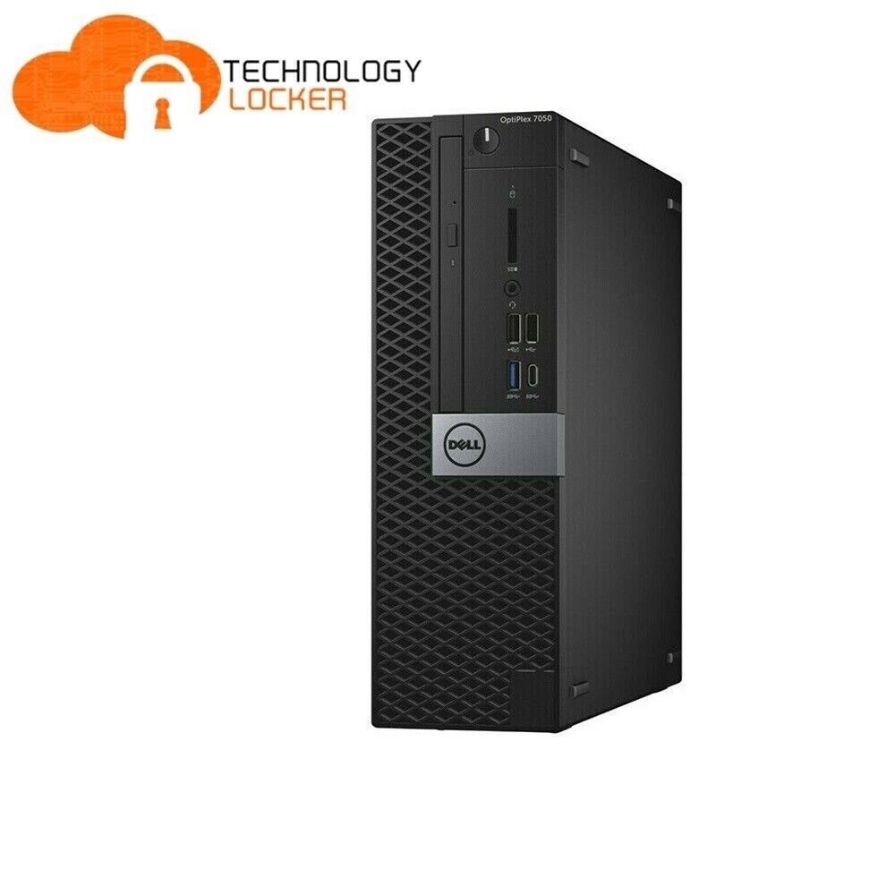 Dell OptiPlex 7050 SFF PC i5-7500 16GB RAM 256GB + 512GB SSD Radeon R7 450 Win 11