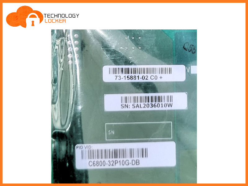 NEW Cisco Catalyst C6800-32P10G= 32-Port 10GE w/ dual integrated dual DFC4 spare