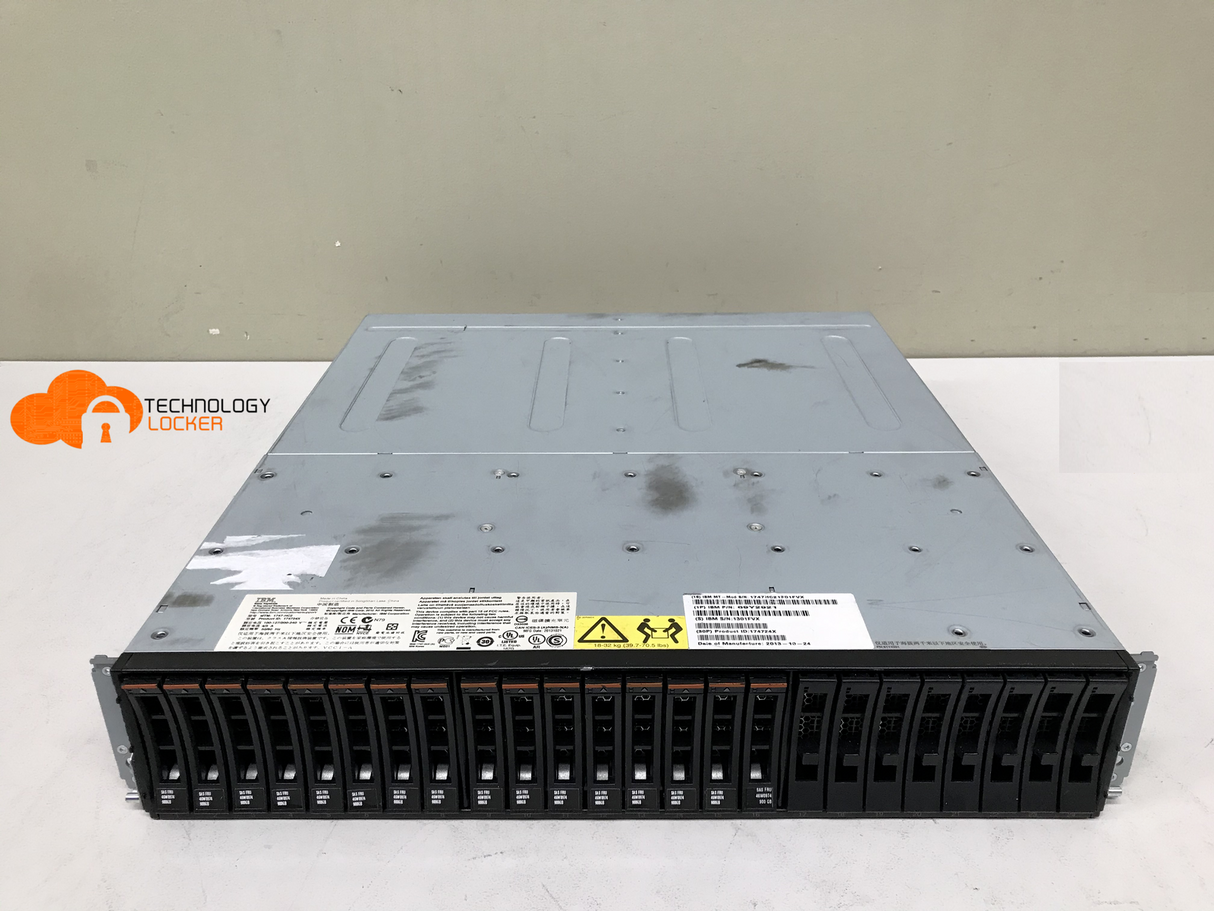 IBM EXP2524 1747-HC2 14.4TB 16 x 900GB 10K SAS 46W0974 Storage Array