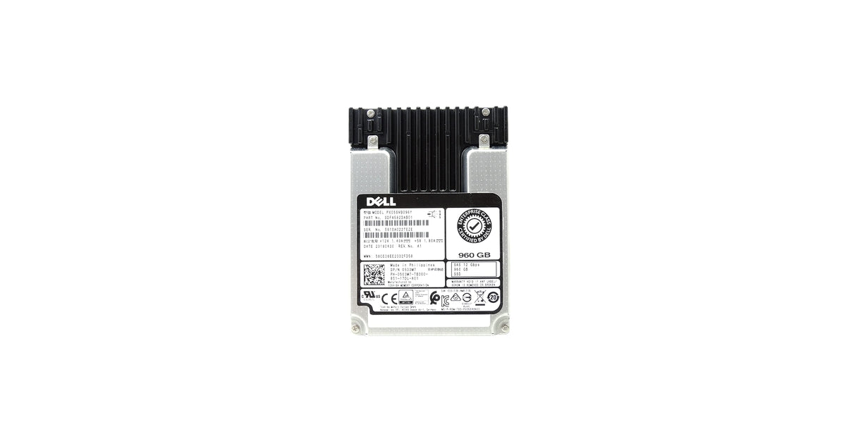 Dell 960GB Toshiba PX05SVB096Y 2.5" SAS SSD 0503M7 503M7 12Gb/s