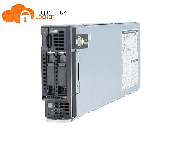HP ProLiant BL460c Gen 9 Blade Server 2x Xeon E5-2630 v3 CPU 128GB RAM 1.8TB SAS P244br
