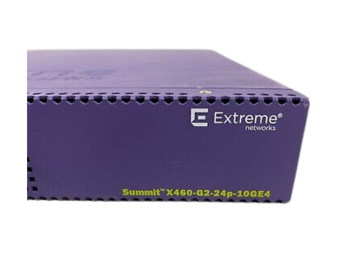 Extreme Networks Summit X460-G2-24P-10GE4-Base 24-Port Managed Gigabit Switch