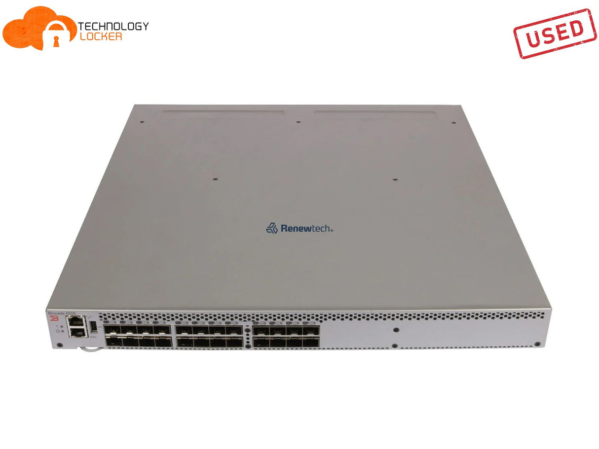 EMC Brocade 6505 DS-6505B 24-Port 16Gb Switch 22 Port Licenses 57-0000088-01