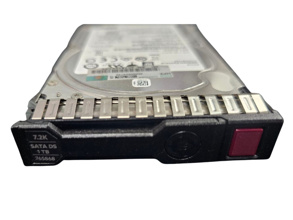 HP HPE 765451-001 1TB 7.2K 2.5" SATA Hard Drive MM1000GEFQV 1FN101-065 Caddy