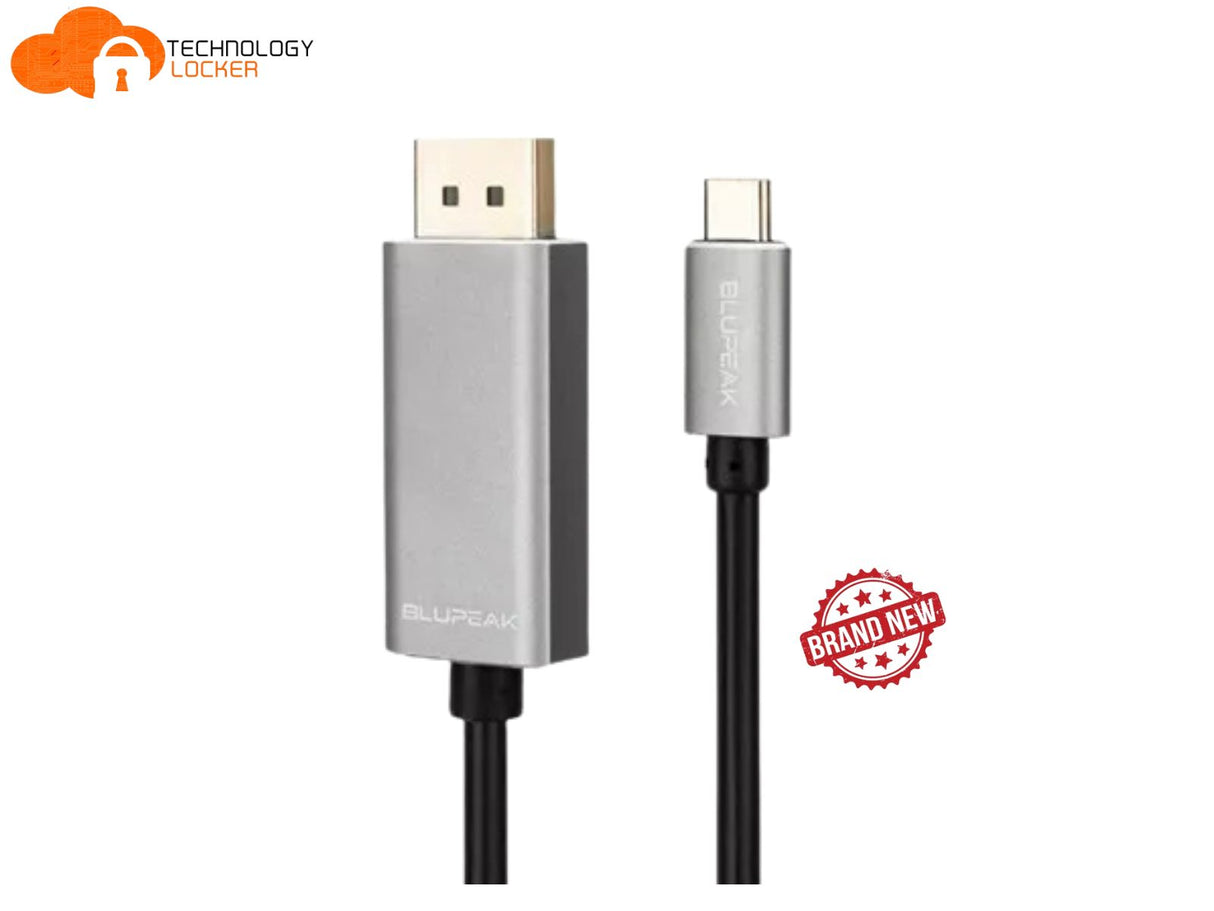 Bulk 10x Blupeak UCDP02 USB-C to DisplayPort 8K4K @60Hz Cable 2m Brand New