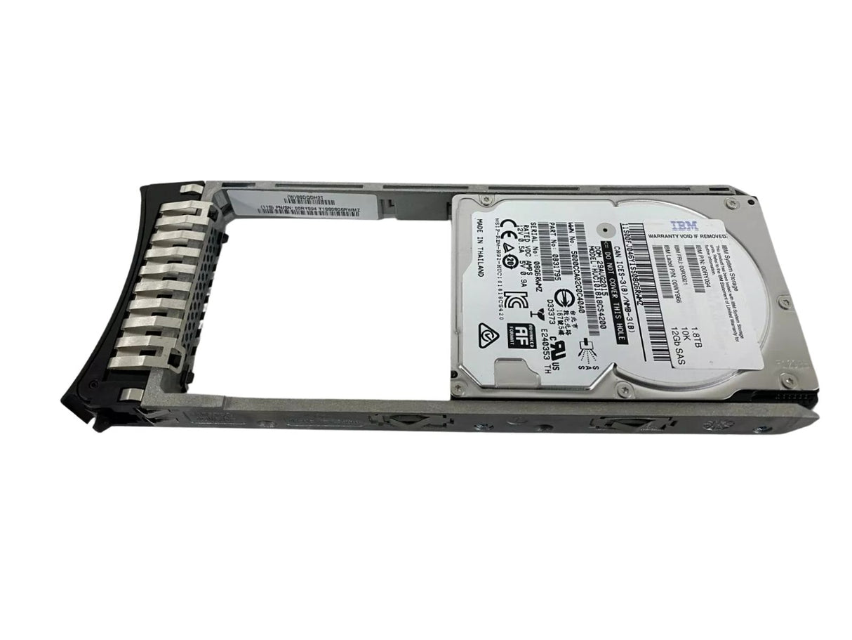 IBM HUC101818CS4200 1.8TB 00RY094 00RX921 0B31795 10K 12G 2.5" SAS HDD