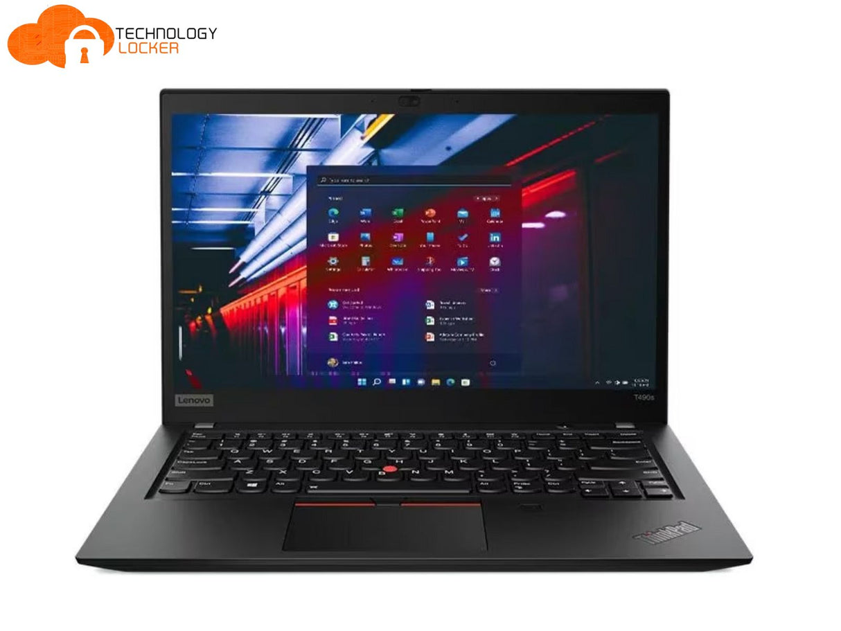 Lenovo ThinkPad T490s Laptop i7-8565U @1.8 16GB RAM 512GB SSD Win 11 Touch Gr.A