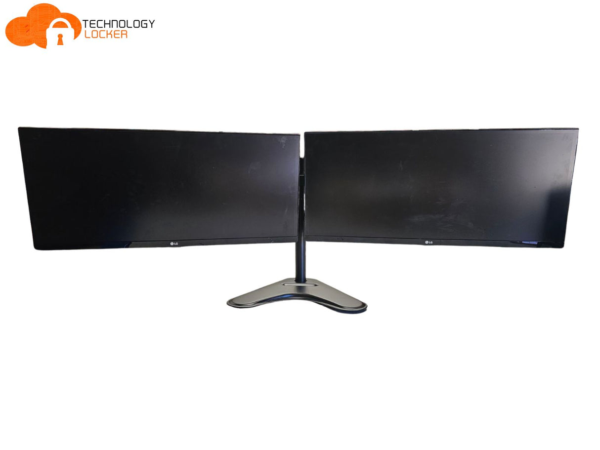 LG Dual Monitor 29WK500-P 29" UltraWide Full HD with Dual Monitor Arm