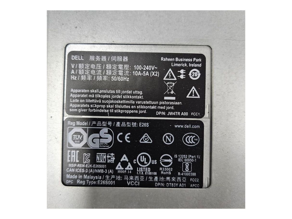 Dell PowerEdge R630 Server 2xE5-2630 v3 128GB RAM 2x300GB 8x1.2TB HDD H730