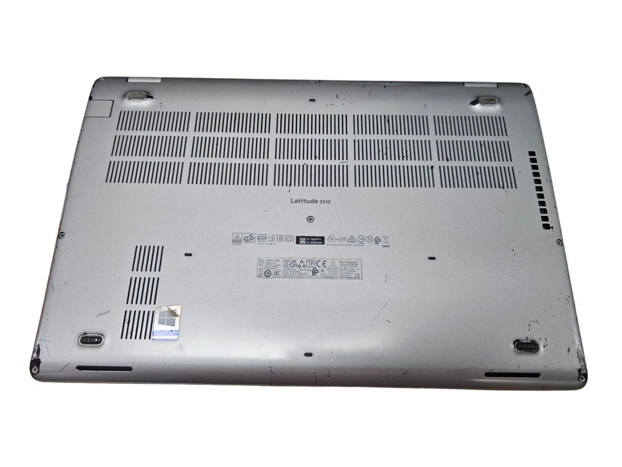 Dell Latitude 5510 15.6" Laptop i7 10th Gen @1.8 8GB RAM 256GB SSD Win 11 Pro Gr.B