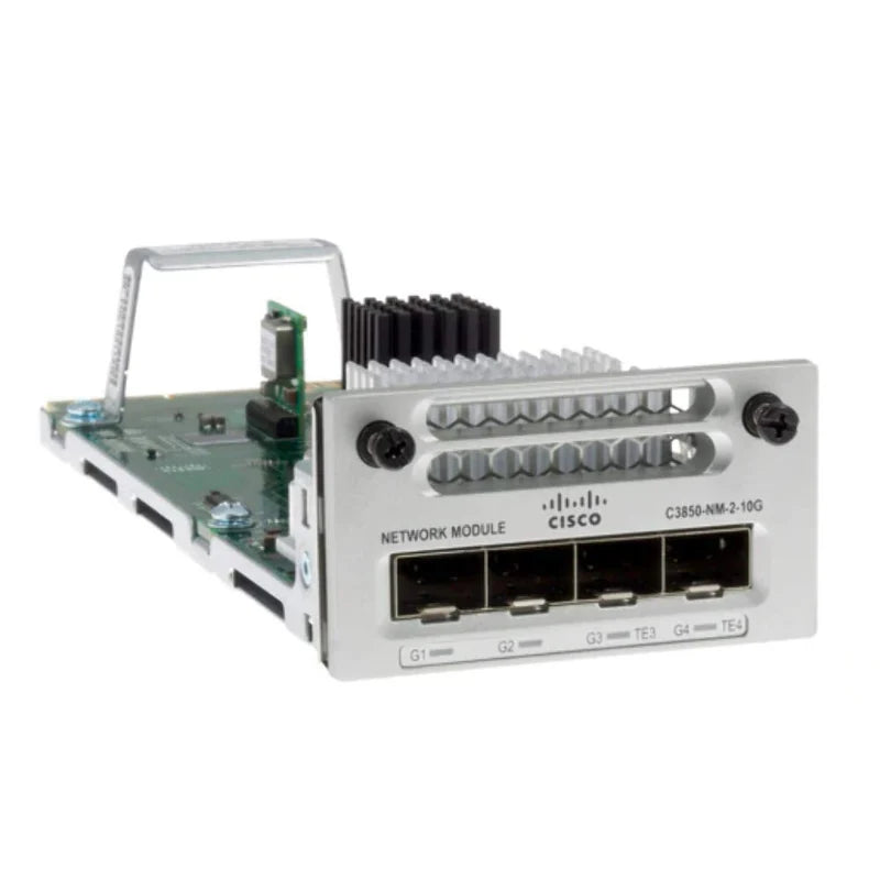 Cisco Catalyst WS-C3850-24XUL PoE+ Gigabit Switch with C3850-NM-2-10G 1YR-Wty