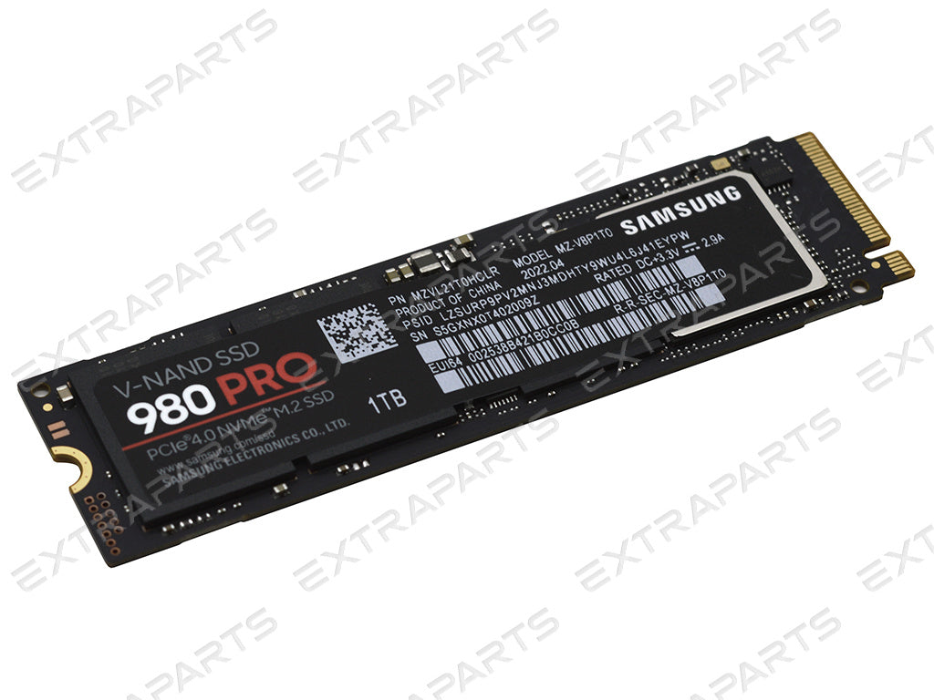 Samsung MZVL21T0HCLR MZ-V8P1T0 V-NAND SSD 980 PRO PCIe 4.0 NVMe M.2 1TB