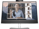 HP E24MV G4 23.8" FHD Conferencing Monitor - Webcam Speakers Mic HDMI DP