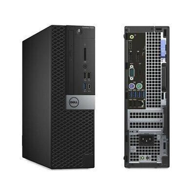 Dell OptiPlex 7050 SFF Desktop PC i7-7700 @3.60GHz 8GB RAM 256GB SSD Win 11