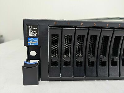 IBM X3650 M4 Server 2x E5-2640 12C 192GB RAM M5110e Ctr 2x QLE2560-IBM