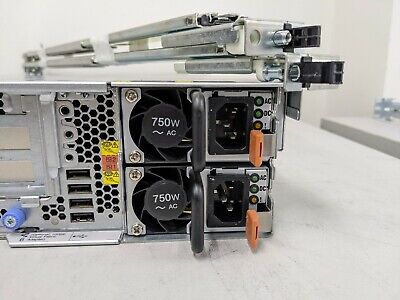 IBM X3650 M4 Server 2x E5-2640 12C 192GB RAM M5110e Ctr 2x QLE2560-IBM