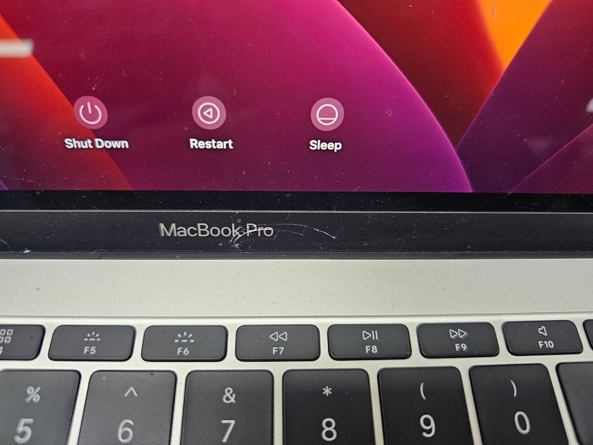 Apple MacBook Pro 2017 i5-7360U @2.3 8GB RAM 256GB SSD OS Ventura Used