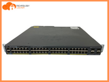 Cisco Catalyst WS-C2960XR-48FPDGigabit Managed Switch Dual 1025W Power Supply