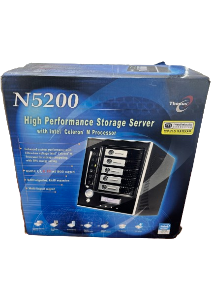 Thecus N5200 RouStor High-Performace Network Attached Storage 5 Bay RAID