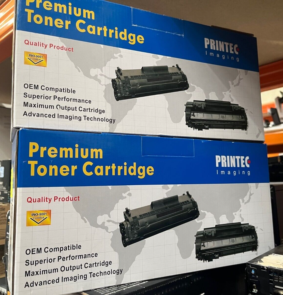 2x Printec Imaging Premium Toner Cartridge Black SA-CLTK407S/SEE Samsung CLP CLX