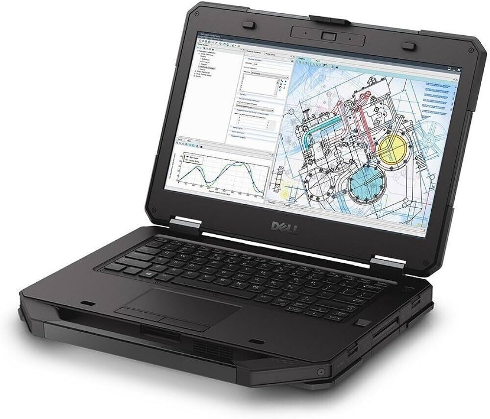 Dell Latitude 5414 Rugged Tablet i5-6300U @2.4 16GB RAM 512GB SSD W11 P 4G Touch