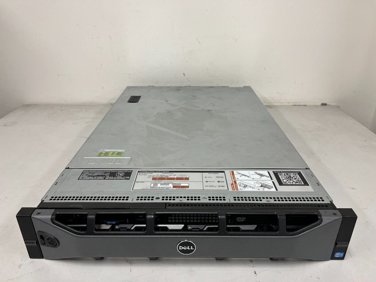 Dell R720 Server 1x CPU E5-2640 128GB RAM PERC H710P Mini Ctr 8x 600GB SAS HDD