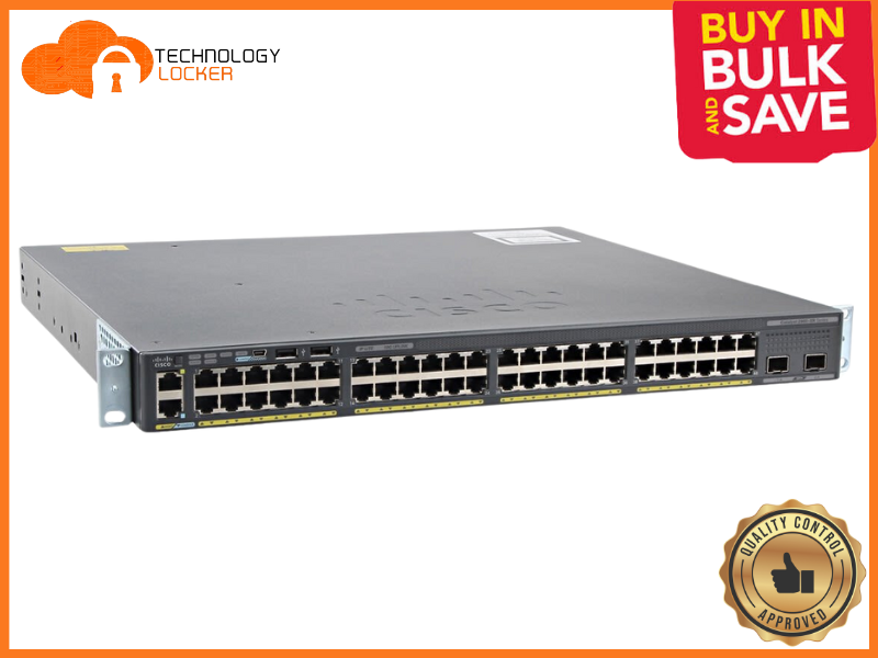 Buy Cisco Catalyst WS-C2960XR-48FPD-I 48 Port PoE+ Gigabit Switch PWR ...