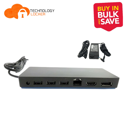 Bulk 10x HP ELITE USB-C Docking Station TPA-B01 with 90W AC Adpater 841575-001