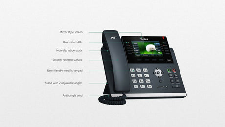 7x Yealink SIP-T46G Ultra-Elegant Gigabit IP Business Office Phone