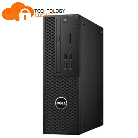 Dell Precision Tower 3420 SFF Xeon E3-1240 v5 @3.50 16GB RAM 1TB SSD Quadro P600
