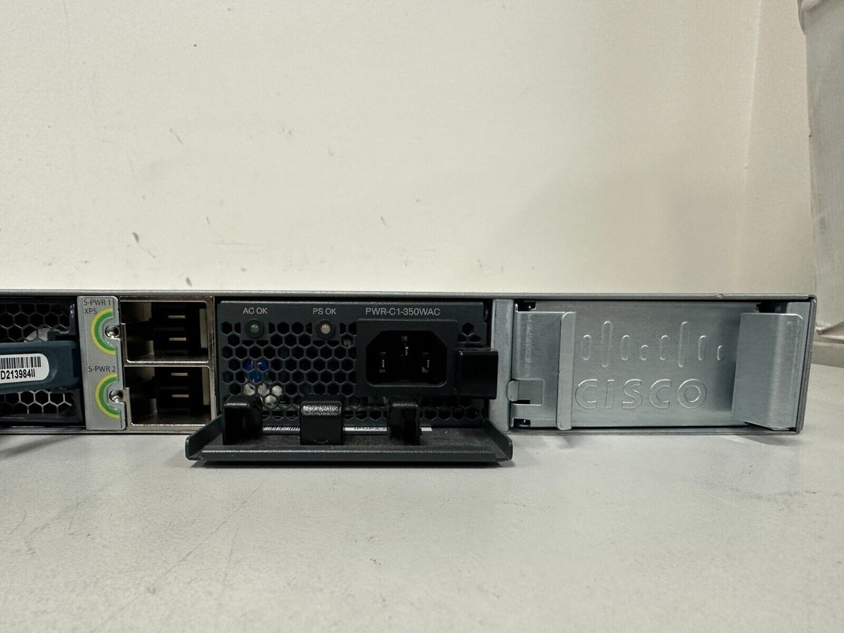 Cisco WS-C3850-12XS-E V02 Catalyst 12 SFP+ ports with Mount Rack Mount & 1 PSU