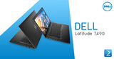 Dell Latitude 7490 14" Laptop i5-8350U @1.7 16GB RAM 256GB SSD Win 11 Pro Touch