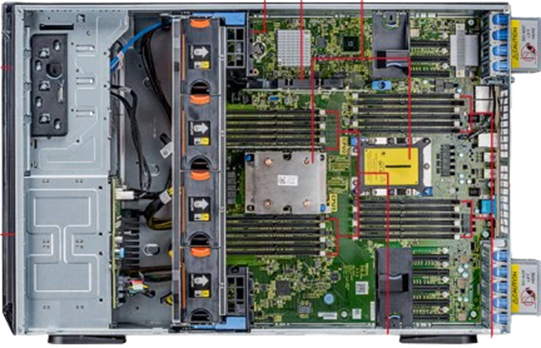 Dell PowerEdge EMC T640 TowerServer Xeon Silver 4114 64GB RAM PERC H730P 5x1.2TB