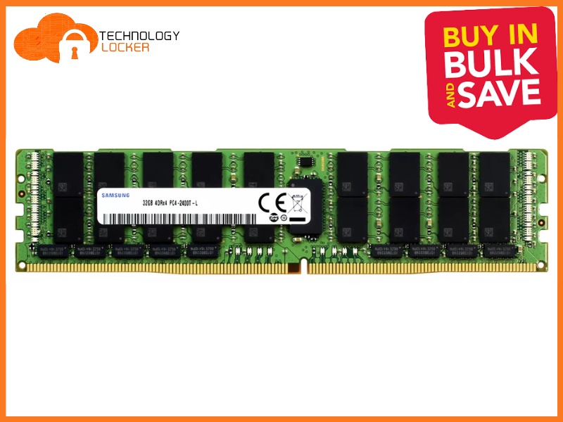 BULK 8x Samsung 32GB PC4-2400T DDR4 ECC Reg 2Rx4 Server RAM Enterprise HPE IBM