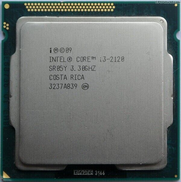 50x Intel Core i3-2120 @3.30GHz Core i3 2th Gen CPU Processor SR05Y