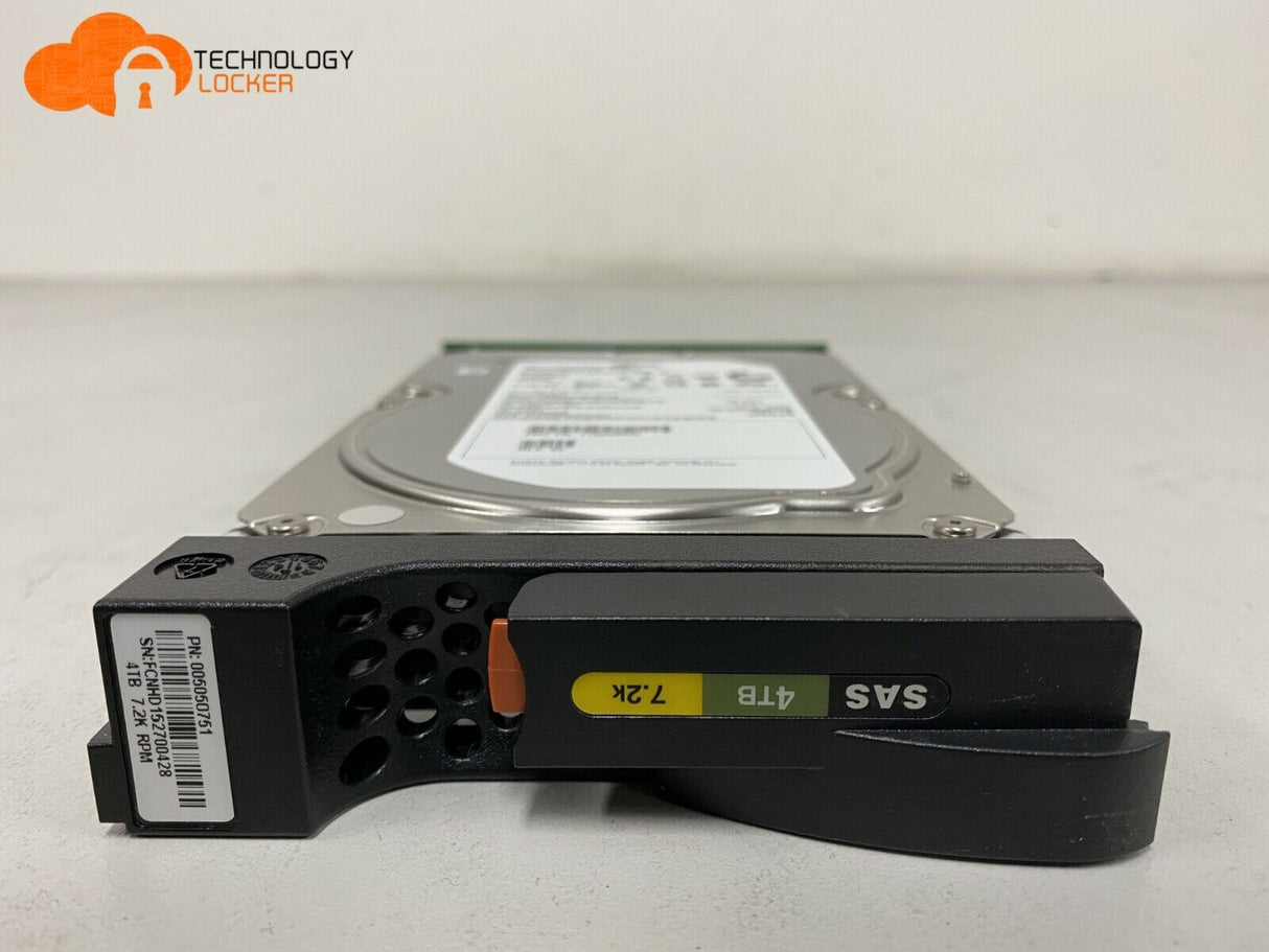 EMC 005050751 SAS 4TB 7.2K 6Gbps 3.5” HDD Hard Disk Drive V2-PS07-040