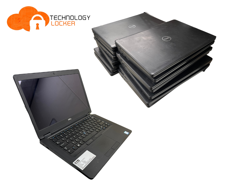 Bulk 9x Dell Latitude 5490 Laptop i5-8350U @1.7 8GB RAM 256GB SSD